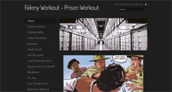 Desktop Screenshot of felonyworkout.com